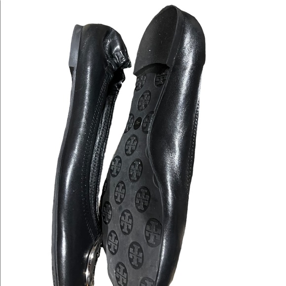 Authentic Tory Burch Leather Ballet Flats - Picture 4 of 11